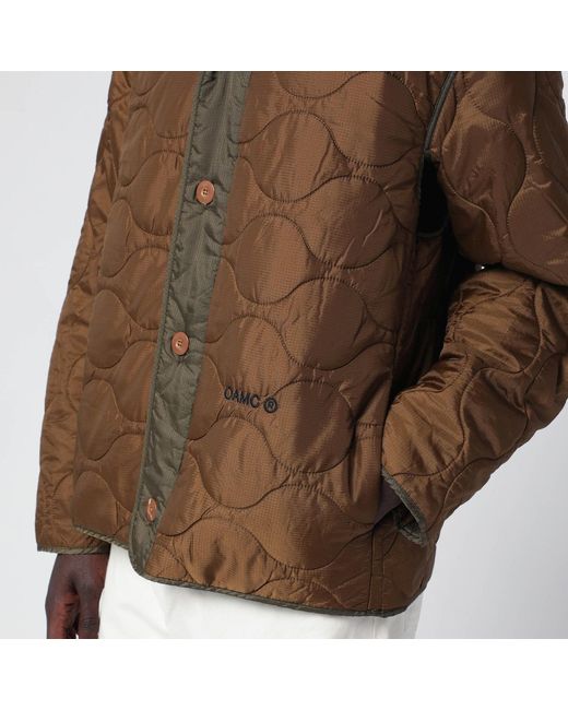 OAMC Brown Combat Liner Jacket for men