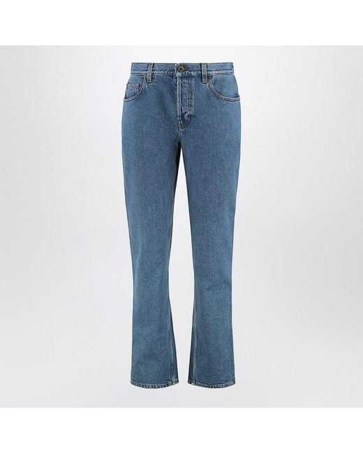 Burberry Blue Straight Jeans