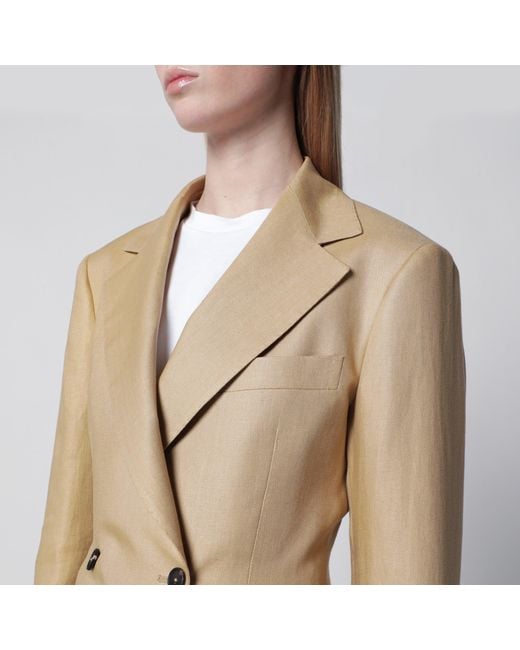 Tagliatore Natural Single-Breasted Blazer