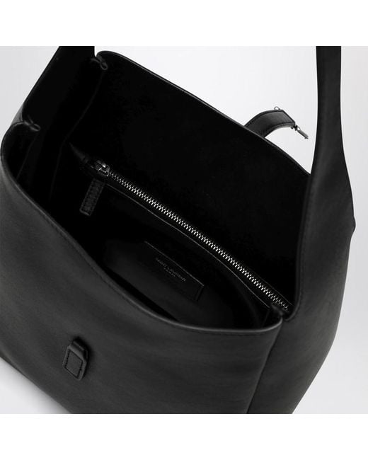 Borsa piccola le 5 à 7 nera in pelle di Saint Laurent in Black