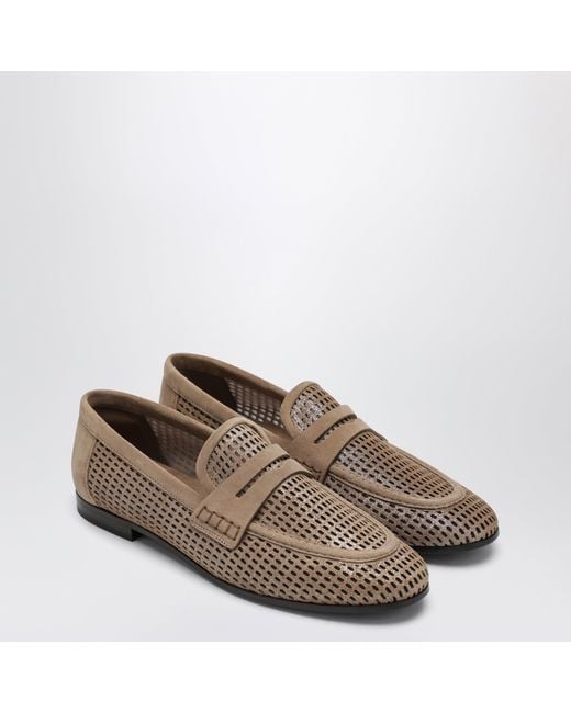 Brunello Cucinelli Brown Loafers