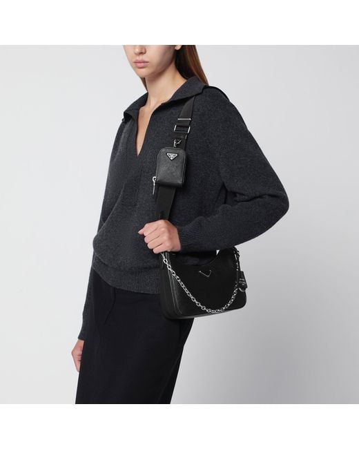 Borsa Re-Edition 2005 Nera di Prada in Black