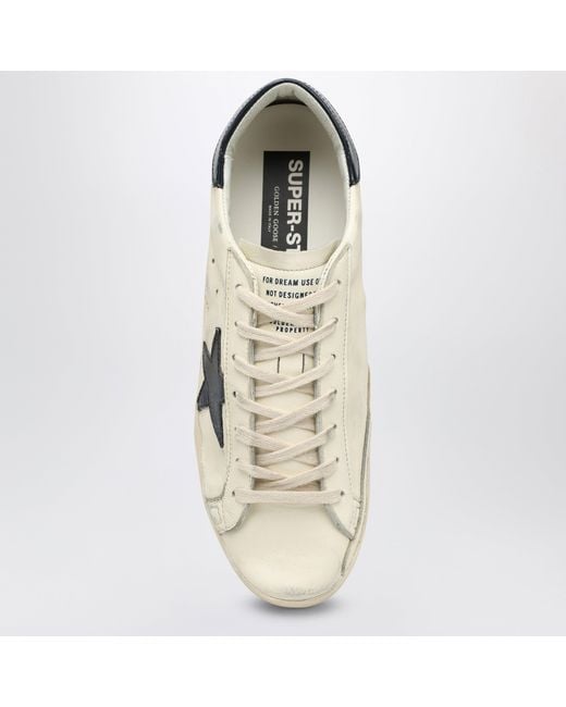 Golden Goose Deluxe Brand White Super-Star/ Low Sneakers for men