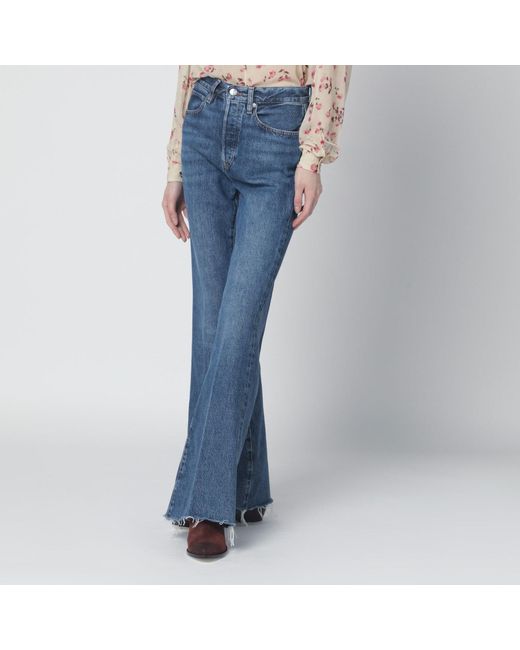 FRAME Blue The Lax Jeans