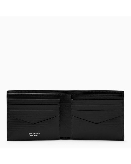 Givenchy Black Leather Wallet With Logo for men