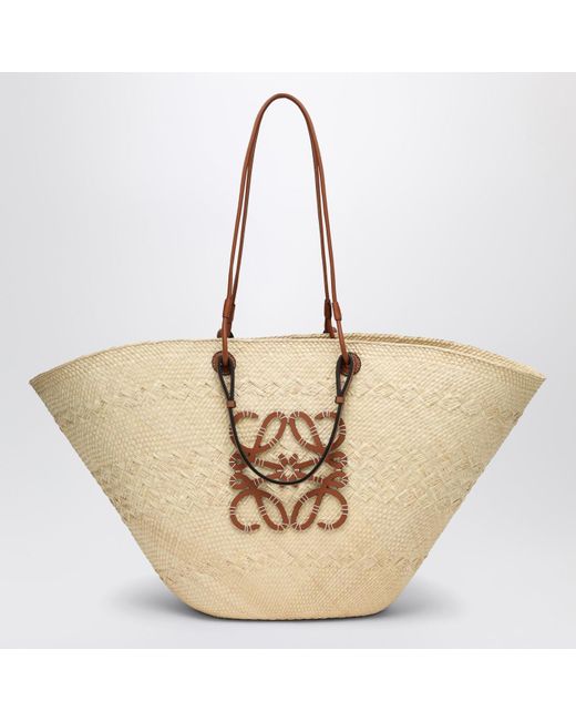 Loewe Natural Large Anagram Basket Tote