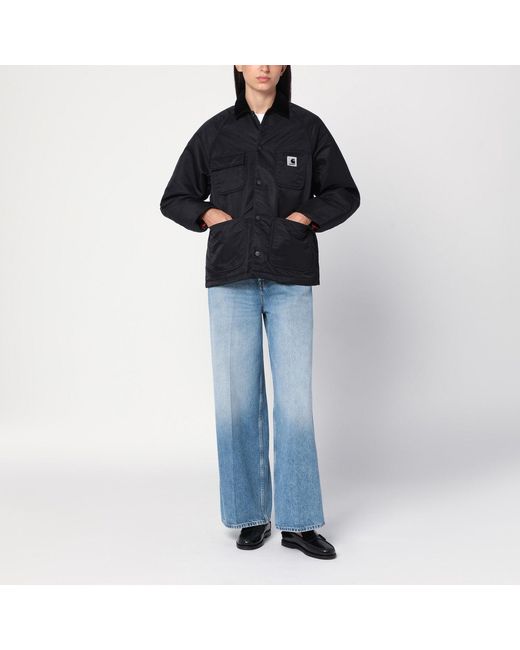 Carhartt Black Alumni Chore Coat Jacket