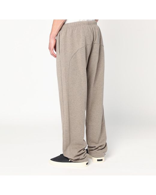 Fear Of God Gray Cotton-Blend Joggers for men