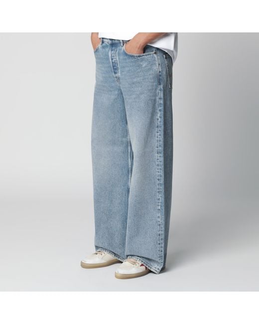 Golden Goose Deluxe Brand Blue Light Washed-Effect Jeans for men