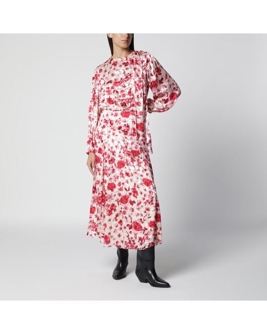 Isabel Marant Red Firma Blouse
