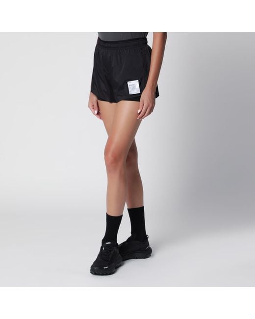 Satisfy Black Techsilk 3" Shorts