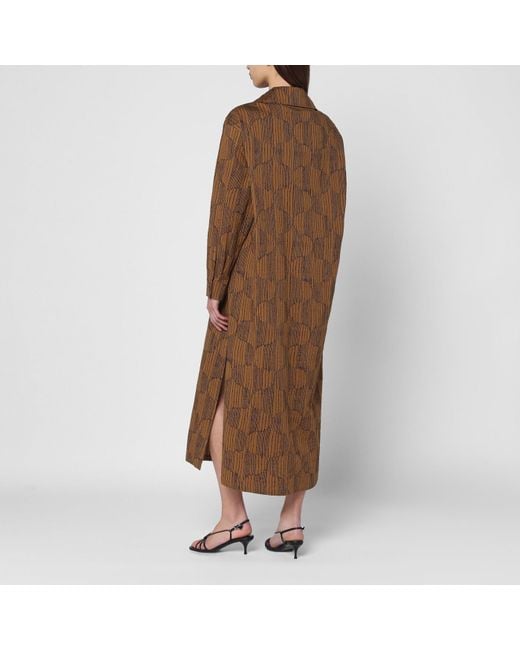 Max Mara Brown Shirt Dress