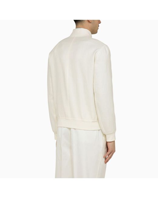 Brunello Cucinelli White Lightweight Jacket for men