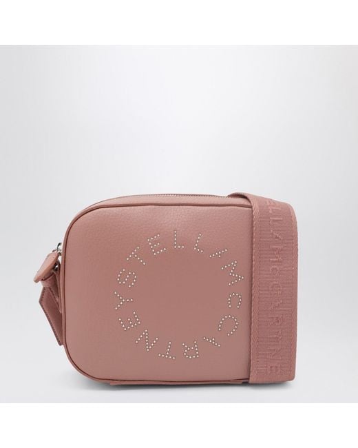 Stella McCartney Pink Logo Crossbody Camera Bag