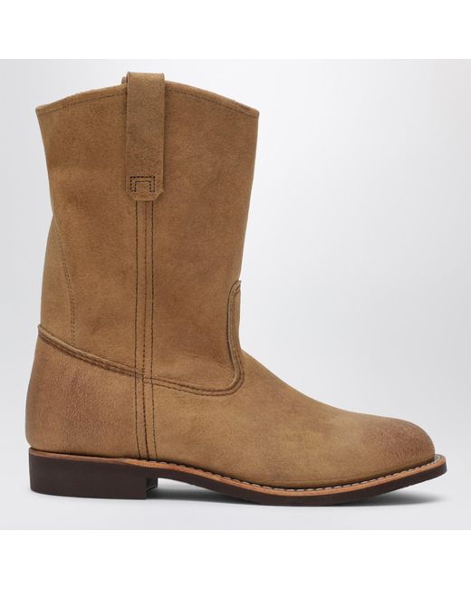 Red Wing Brown Pecos Boots for men