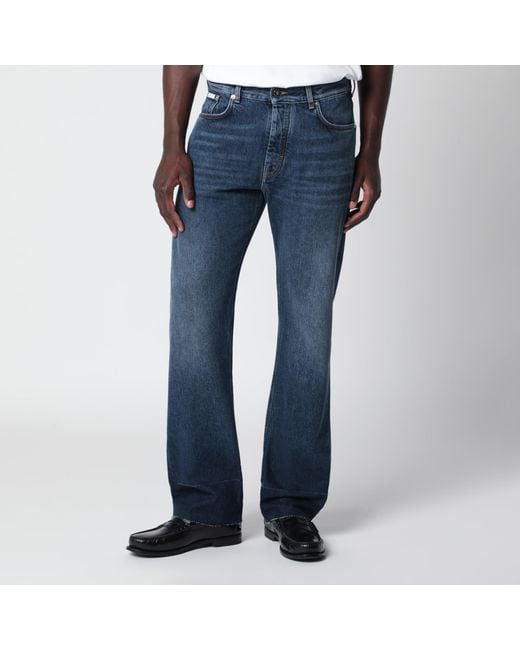 Givenchy Blue Washed Denim Jeans for men