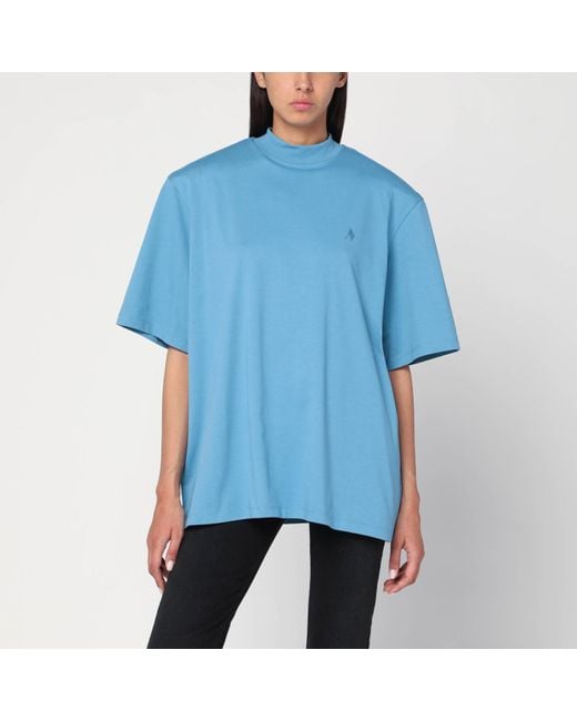 The Attico Blue Cotton T-Shirt