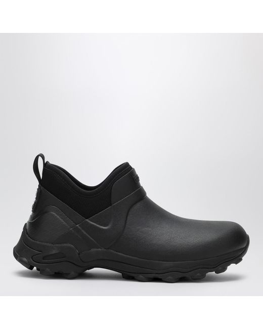 Givenchy Black Bogs Rubber Chelsea Boots for men