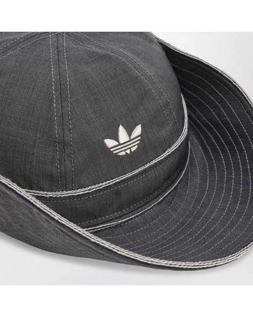 Adidas Originals Gray Wool-Blend Bucket Hat