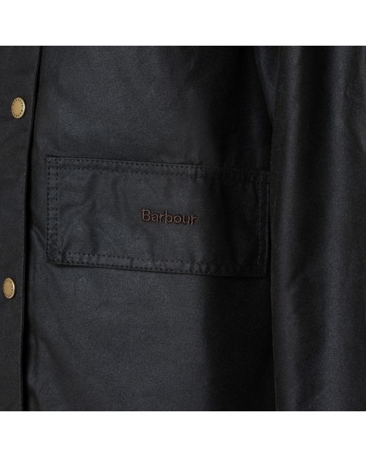 Barbour Black Waxed Cotton Jacket