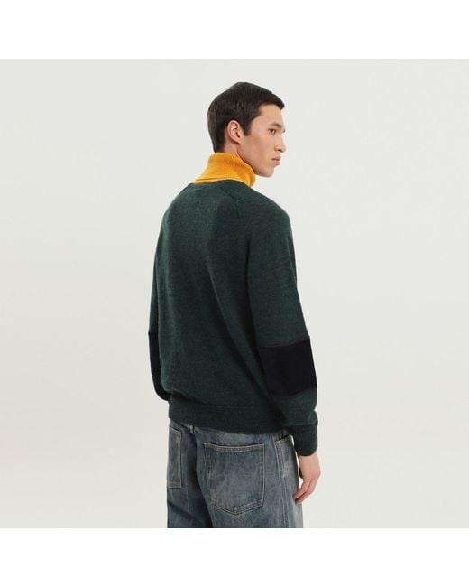 1989 STUDIO Black And Turtleneck Sweater for men