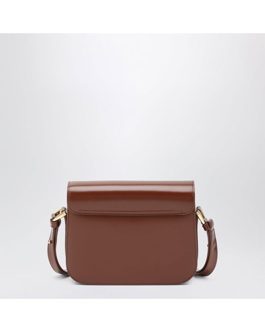 A.P.C. Brown Small Grace Shoulder Bag