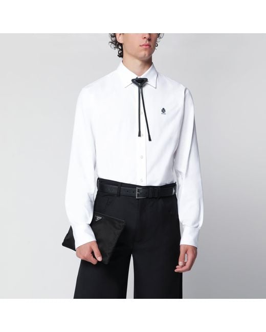 Pouch Nera di Prada in Black da Uomo