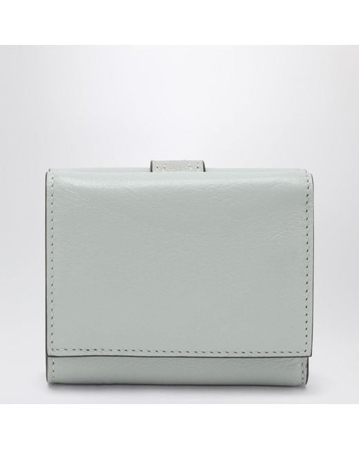 Chloé Gray Paddington Mini Trifold Wallet