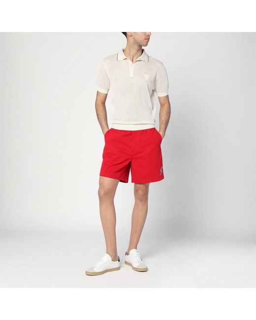 Polo Ralph Lauren Rote Bermudashorts Stretch Classic-Fit in Red für Herren
