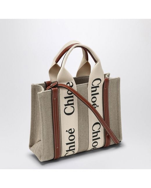 Chloé White Woody Little Bag