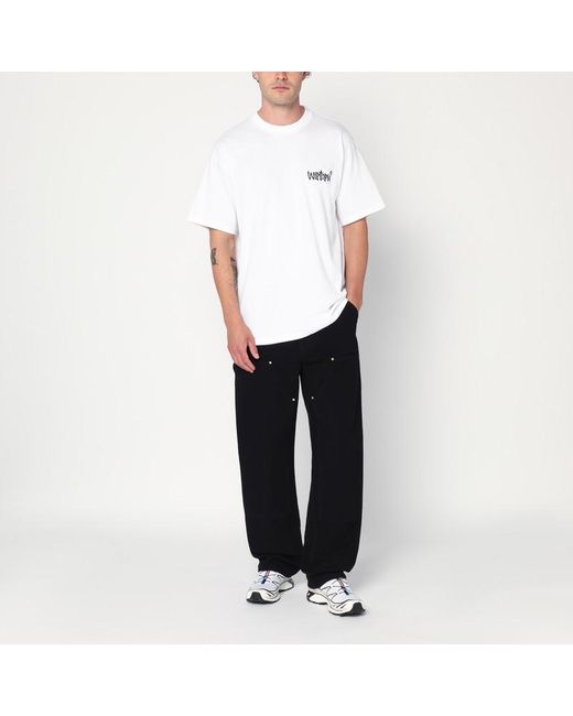 Carhartt White S/S Wiptopia Script T-Shirt for men