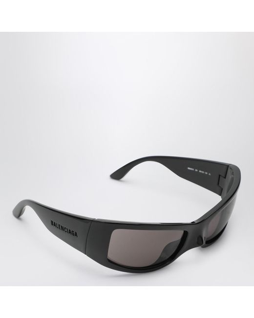 Balenciaga Brown Sunglasses With Logo