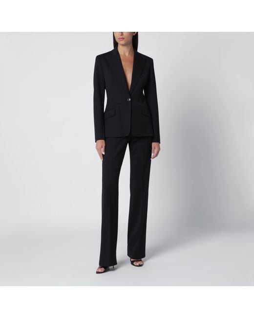 ANDAMANE Black Single-Breasted Jacket