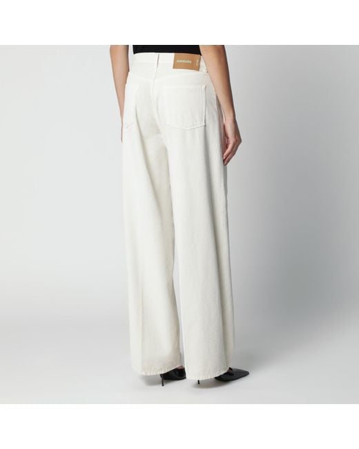 Haikure White Off- Bethany Corduroy Trousers