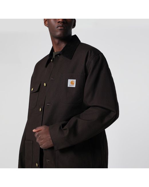 Carhartt Black Michigan Coat Winter Tobacco/ Jacket for men