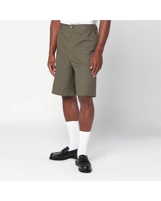 Gucci Natural Forest Bermuda Shorts for men