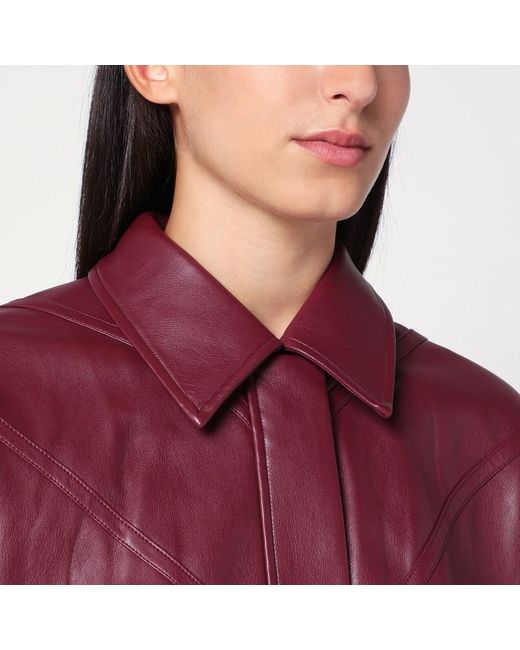 Bomber in ecopelle di ROTATE BIRGER CHRISTENSEN in Red