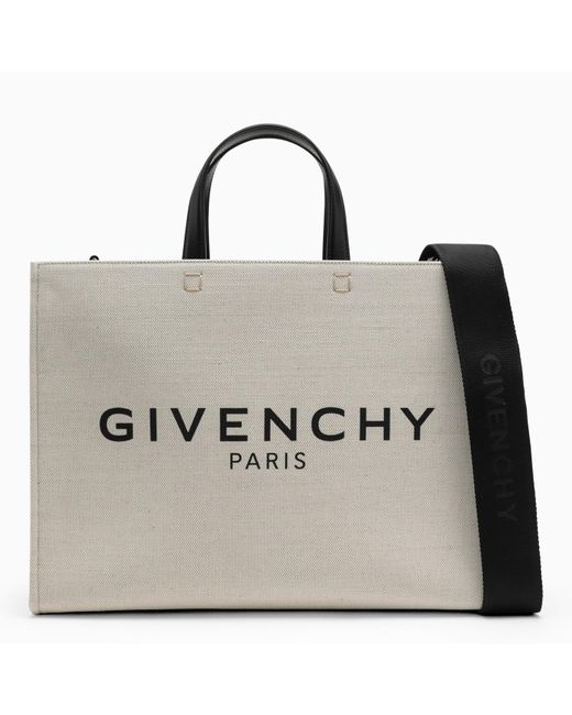 Givenchy G Canvas Medium Tote in Metallic Lyst