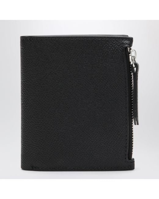 Maison Margiela Black Four Stitches Wallet for men