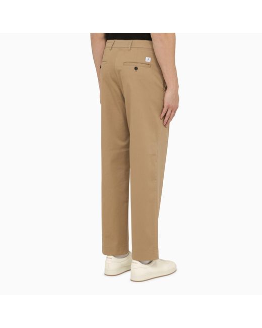 Department 5 Natural Regular Cotton Trousers for men