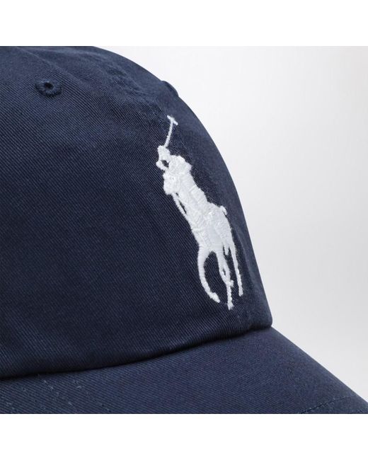 Cappello da baseball navy con logo di Polo Ralph Lauren in Blue da Uomo