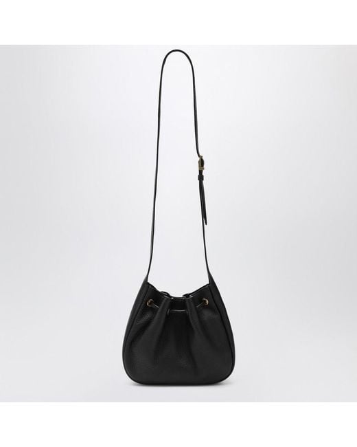Saint Laurent Black Hobo Bag Paris Vii Schwarze Mini