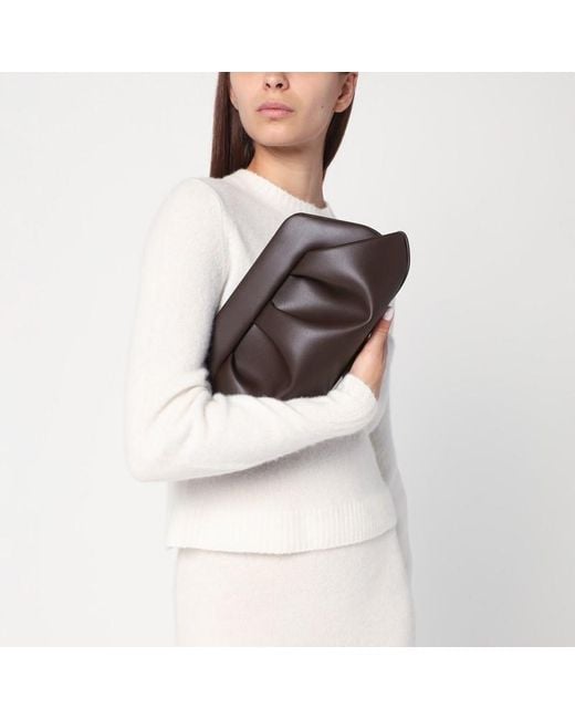 Clutch emera ebano di THEMOIRÈ in Brown