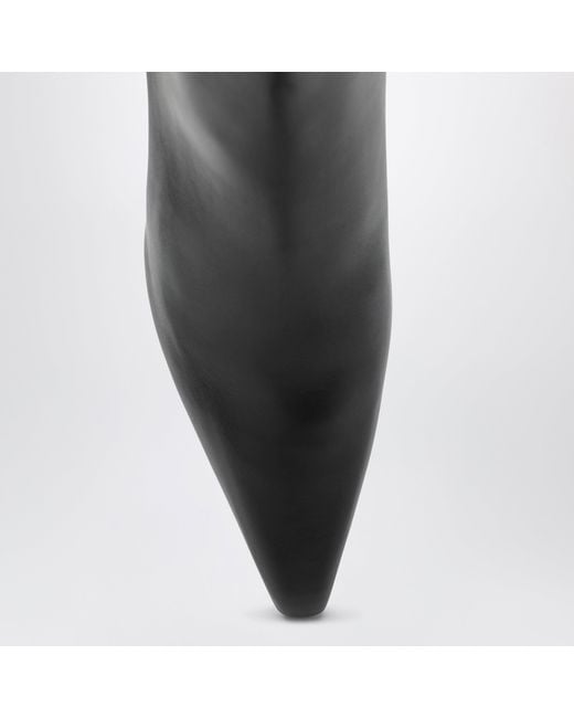 Paris Texas Black Jane Ankle Boots