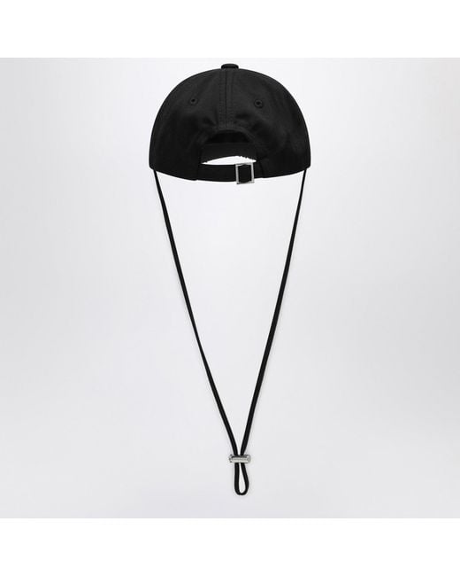 Jacquemus Black Hat The Cap Artichoke for men