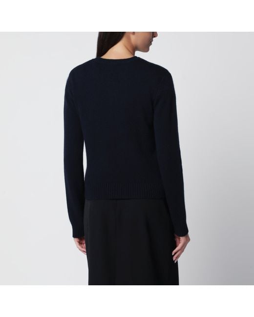 Lisa Yang Black Mable Crew-Neck Sweater