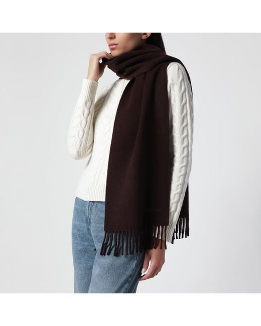 Sciarpa Marrone di Max Mara in Black