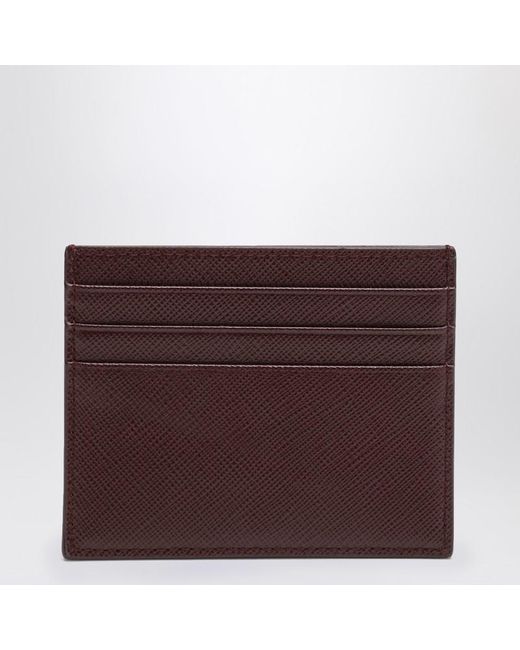 Portacarte di Prada in Purple