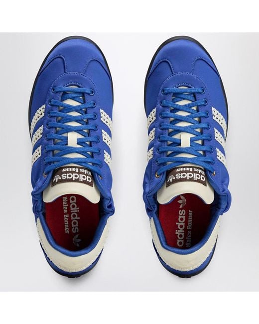 Adidas by Wales Bonner Sneaker Wb Karintha Lo Satin Cream White/blue