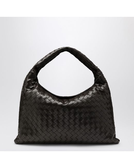 Bottega Veneta Black Hop Shoulder Small Bag Fondant
